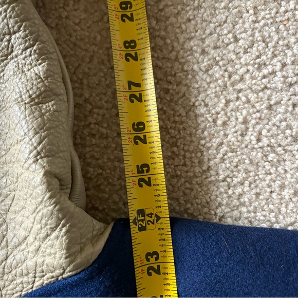 Rare VTG 90s Nike Teams Toronto Maple Leafs Wool Blend/Leather Mens Size Small - Picture 14 of 16